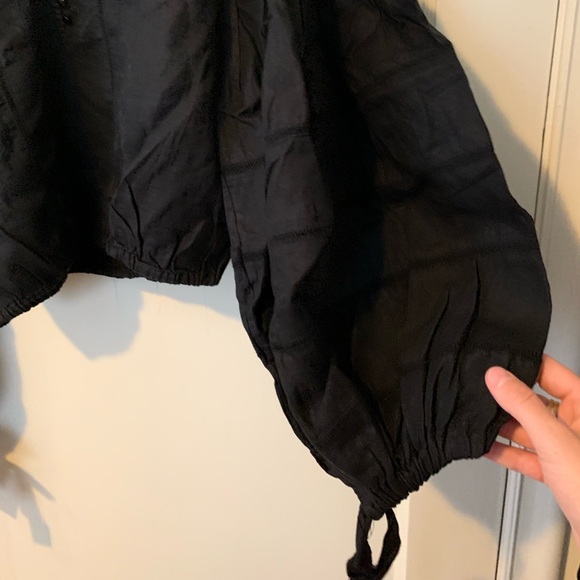 Free People High Swells Linen Top NWT XS - Picture 4 of 7